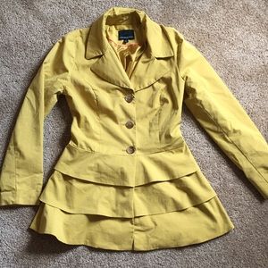 Yellow spring jacket by Cynthia Rowley